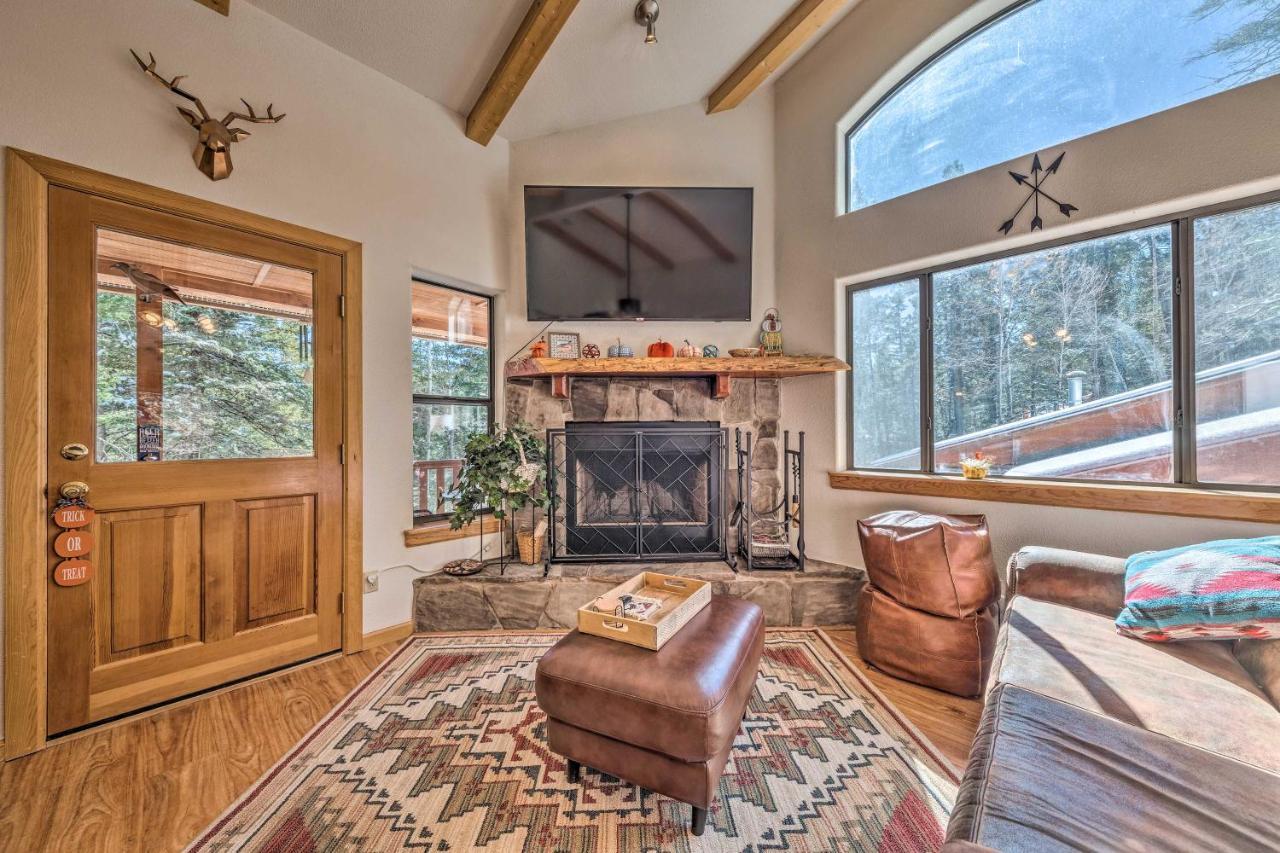 Charming Coppertop Cloudcroft Cabin 3 Mi To Ski Экстерьер фото
